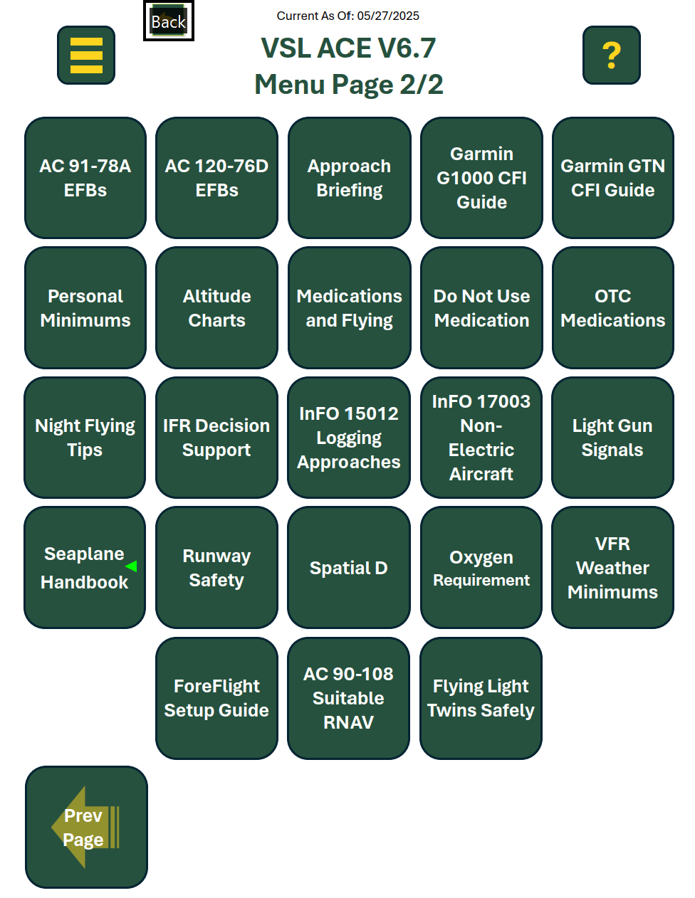 VSL ACE Guide Demo - Free Preview of the All-In-One Pilot Training Resource
