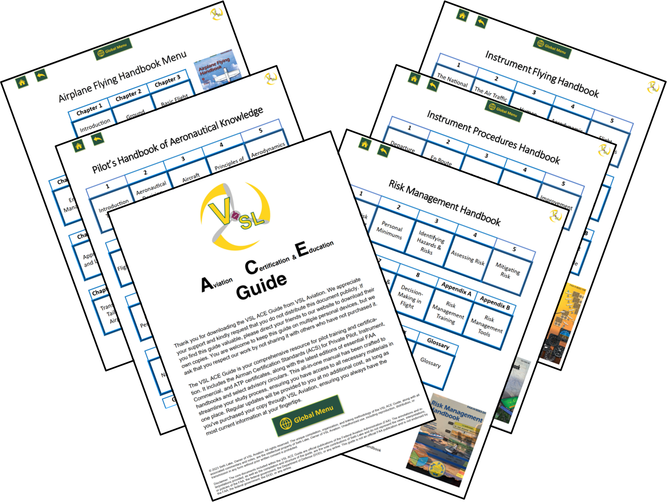 VSL ACE Guide Demo - Free Preview of the All-In-One Pilot Training Resource