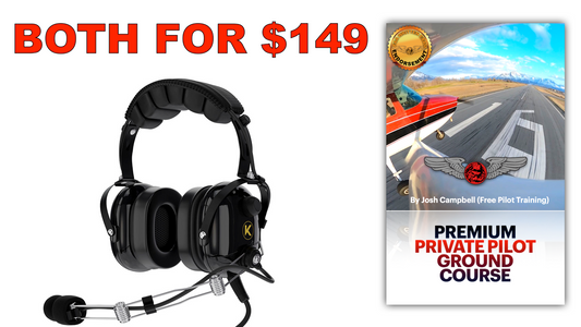 $149 PPL Ground Course & Headset Bundle